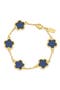 Clover Station Necklace & Stud Earrings Set