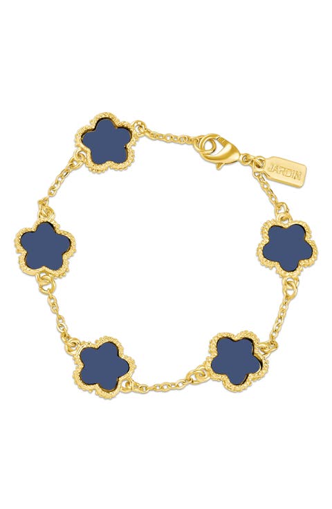 Clover Straight Line Bracelet
