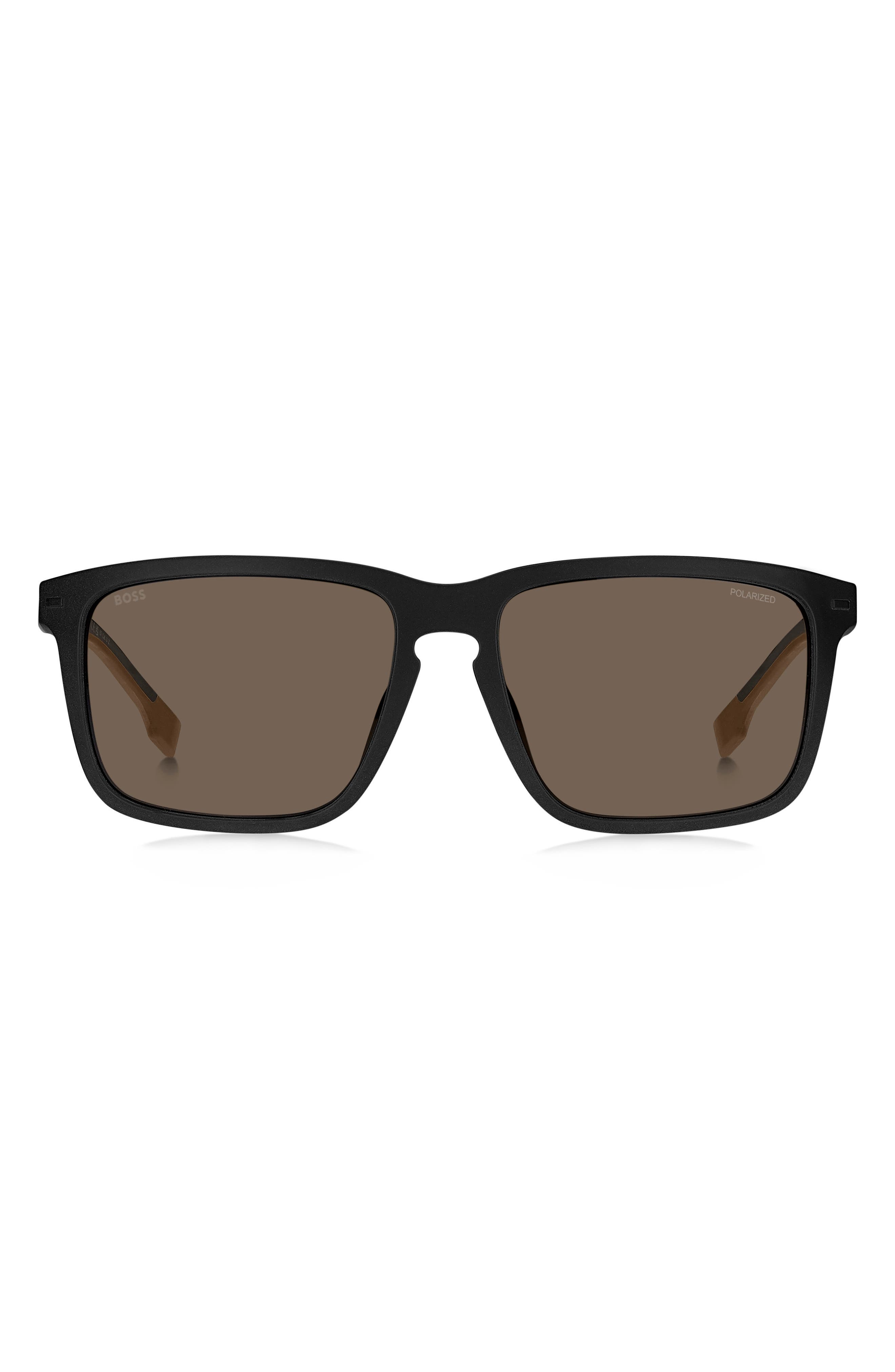 1542/F/S Polarized Rectangular Sunglasses