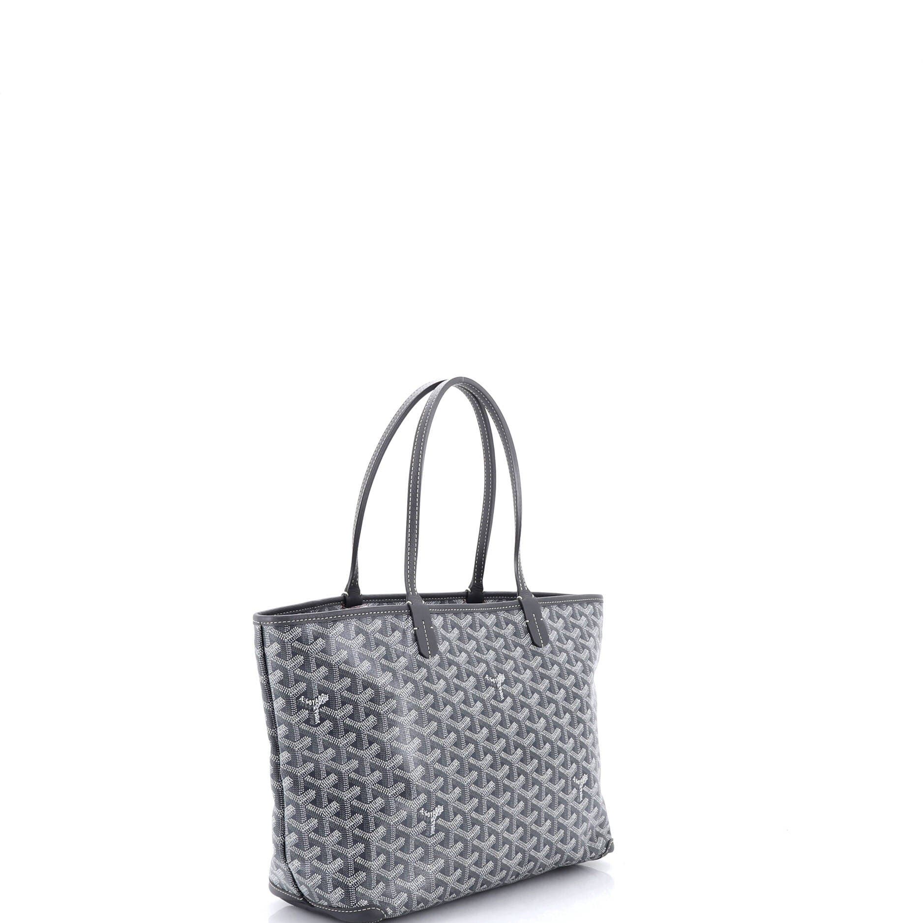 Pre-Owned Goyard Artois Tote Coated Canvas PM, Alternate, color, Gray