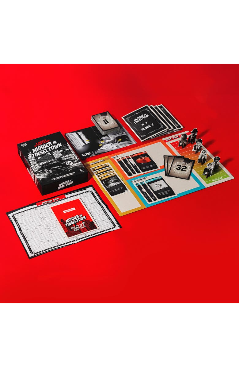 Professor Puzzle Murder In Tinseltown Gamehollywood Mystery, 12+, Alternate, color, Multicolored