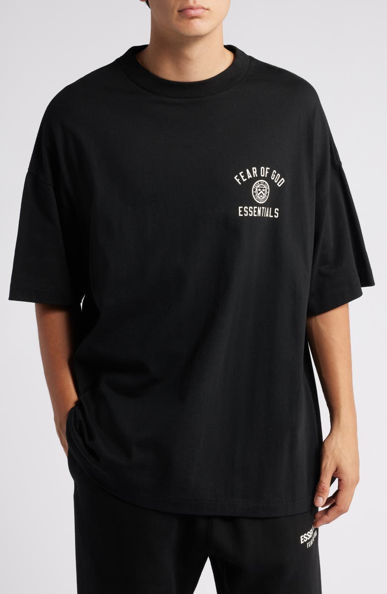 Fear of God Essentials Cotton Jersey Graphic T-Shirt, Main, color, 