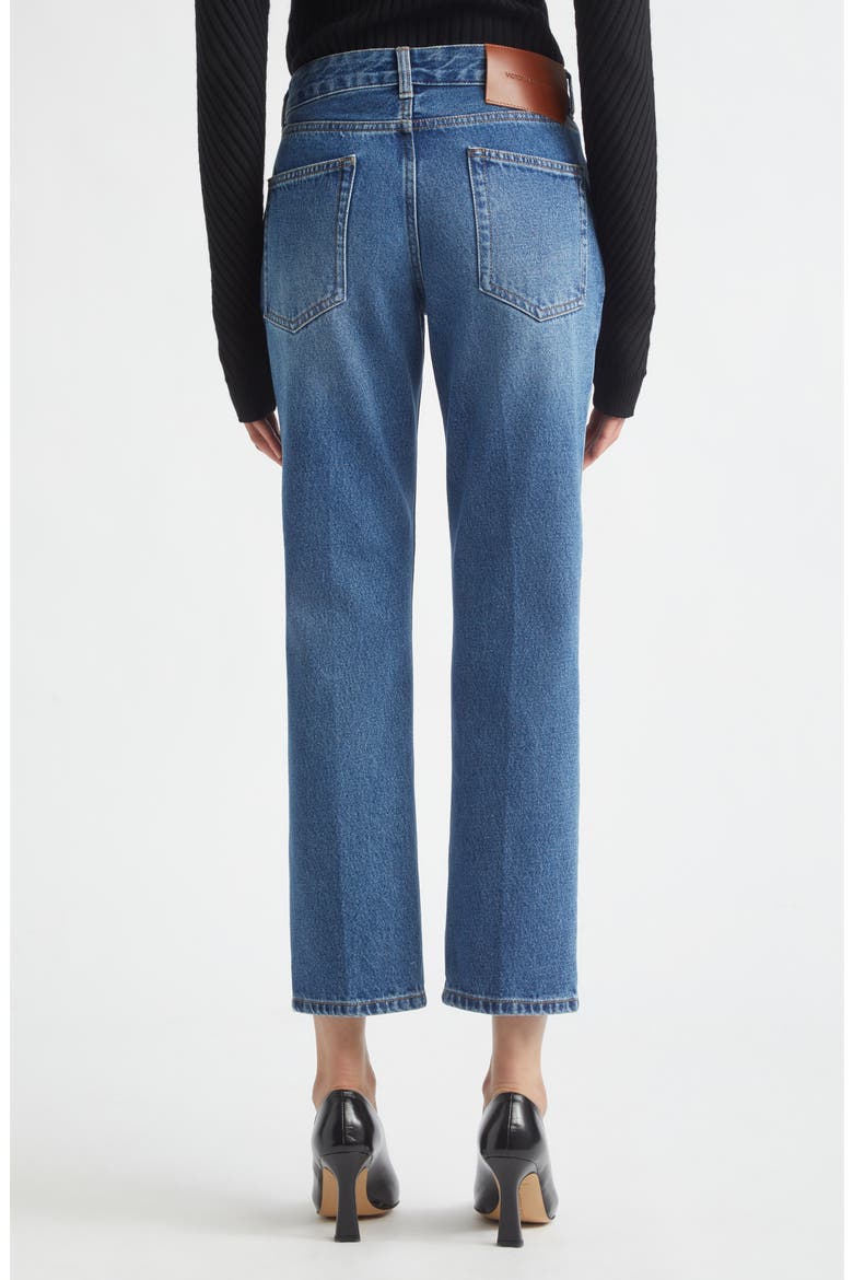 Low Rise Flare Leg Ankle Jeans, Alternate, color, MID BLUE WASH