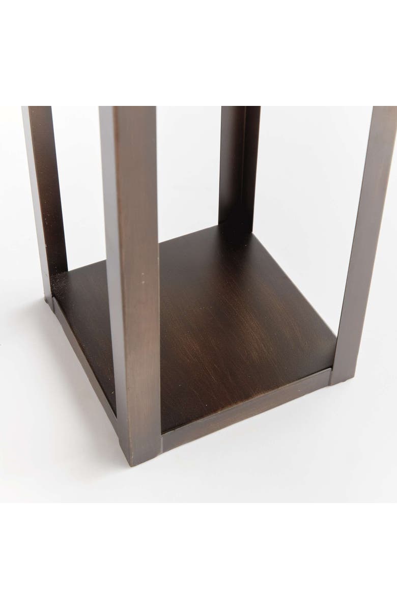 Napa Home & Garden Brooks Solar Led Lantern 24", Alternate, color, Brown