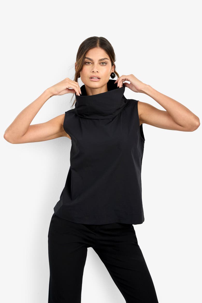 Castiglione Top, Alternate, color, Black