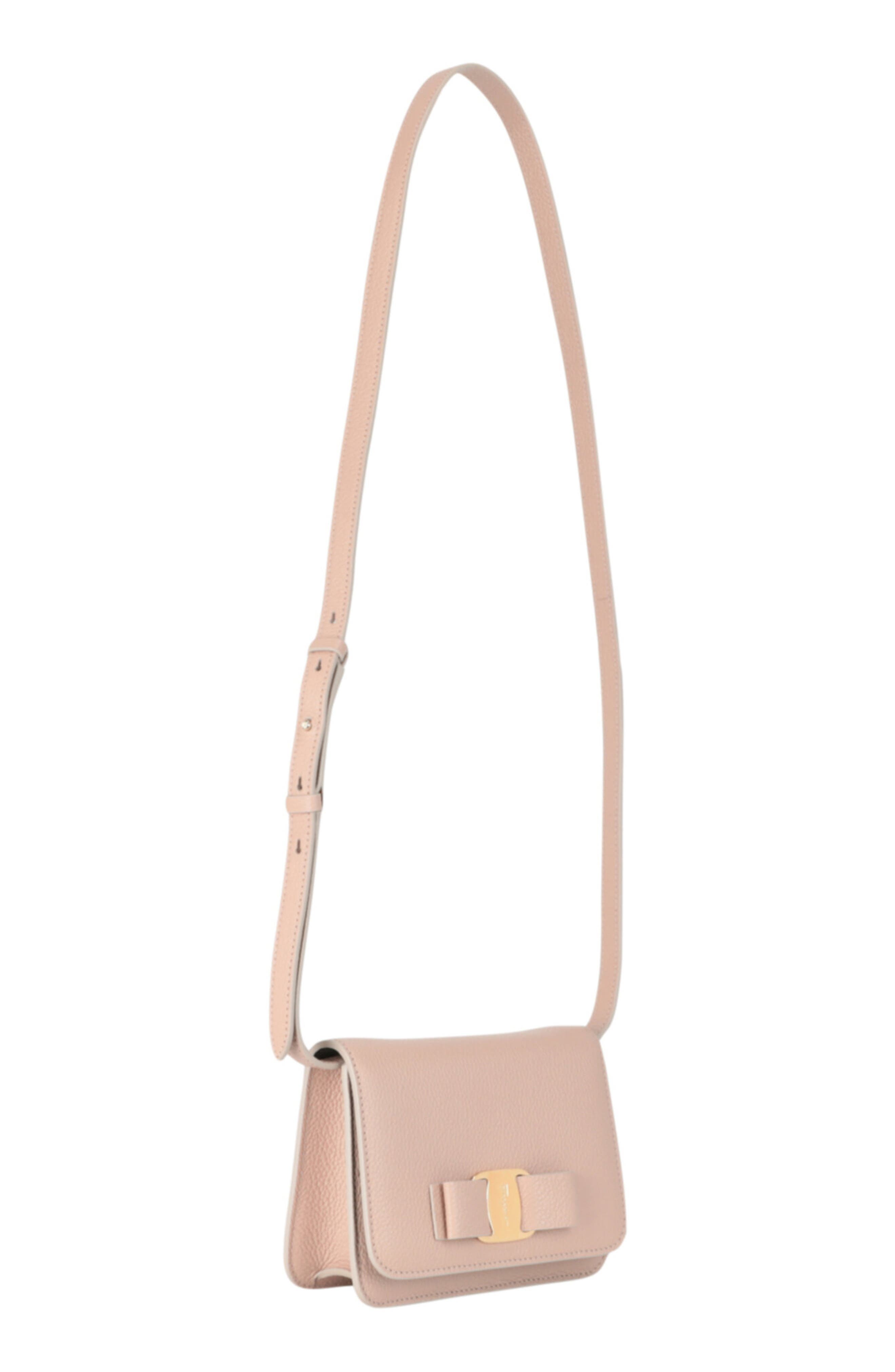 FERRAGAMO Eram Crossbody Bag, Alternate, color, Light Pink