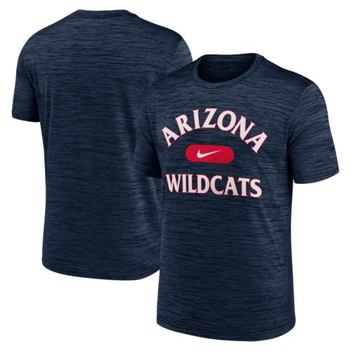 Nike Navy Arizona Wildcats Velocity Mascot Performance T-shirt In Blue