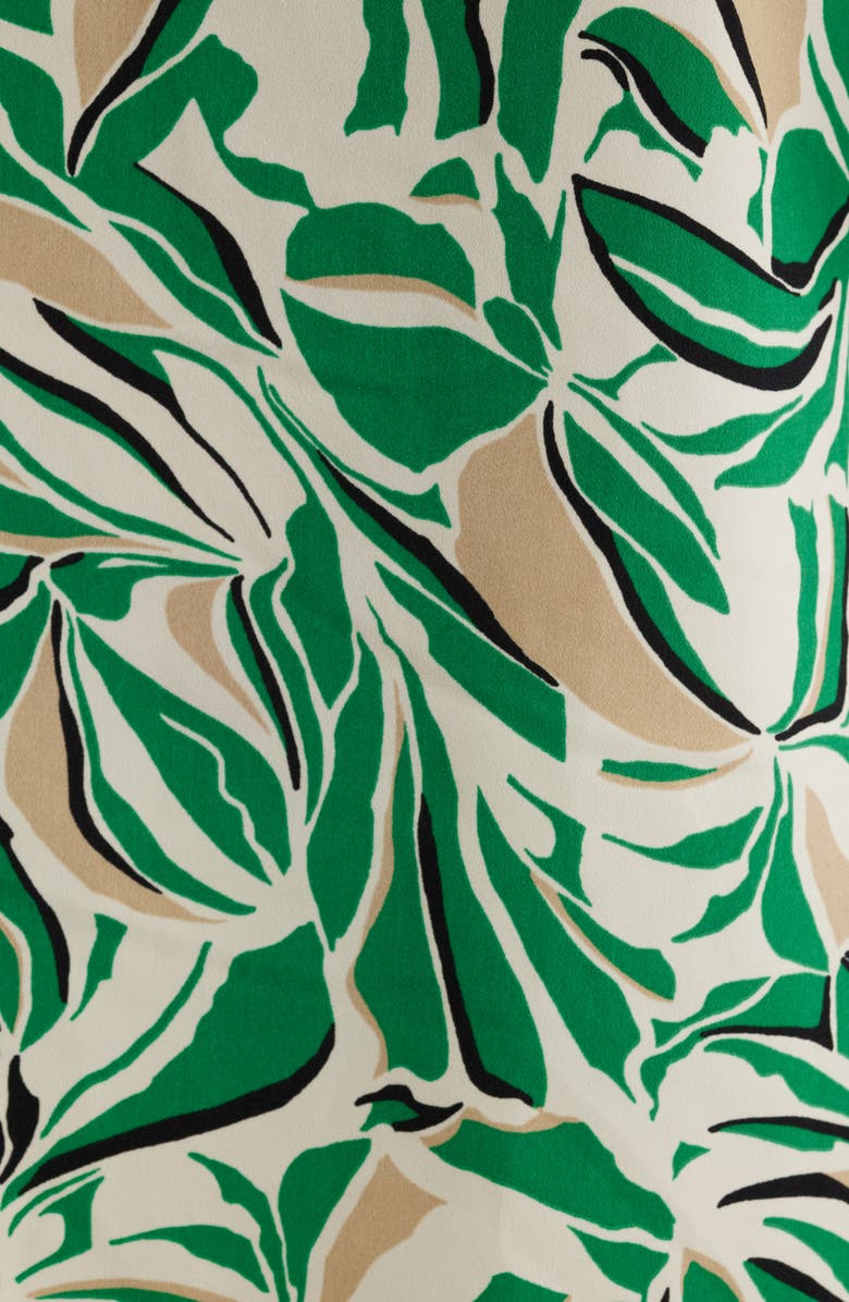 Polo Ralph Lauren Foliage Print Boat Neck Top, Main, color,