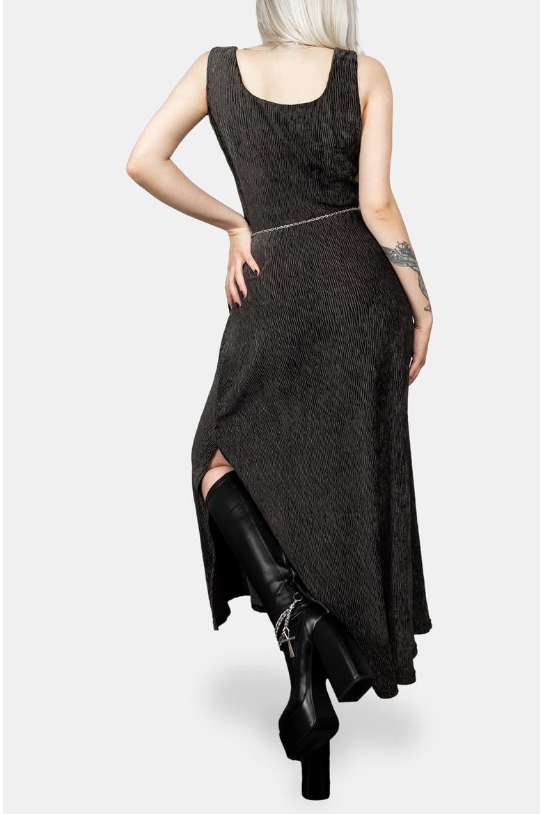 Thekla Dress With Charm Belt, Alternate, color, Grey