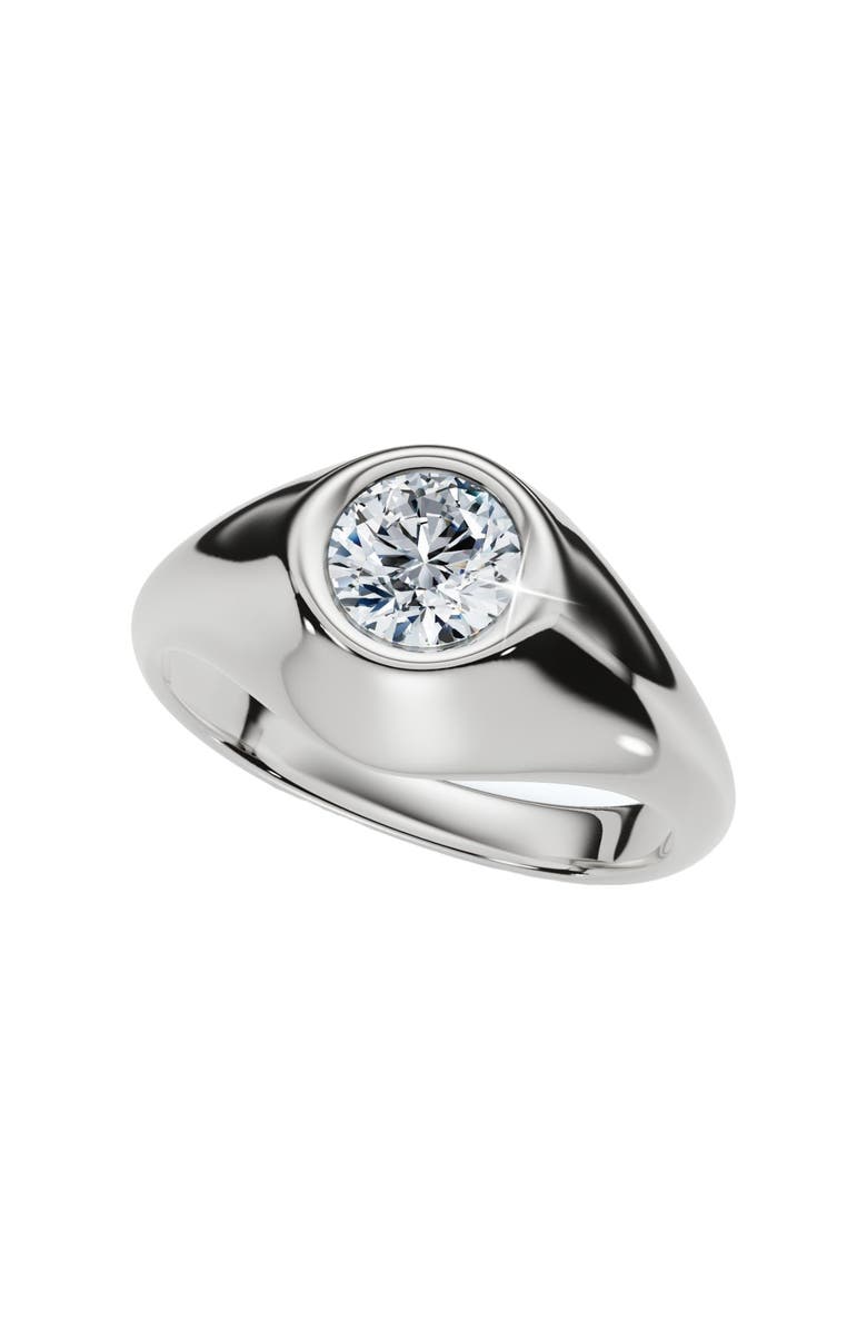 Bliss Diamond 1Ct Diamond Men's Pinky Ring 14k White, Yellow, or Rose Gold Lab Grown, Alternate, color,