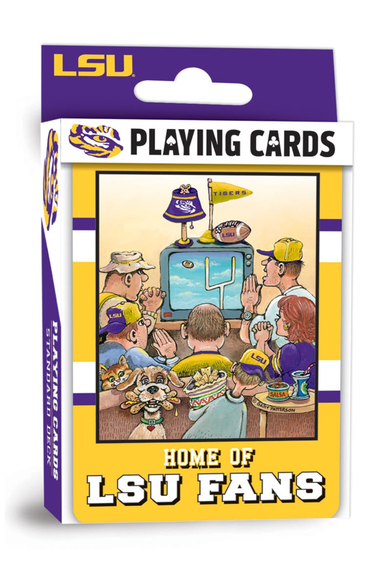 LSU Tigers Fan Deck Playing Cards, Main, color, Multicolor