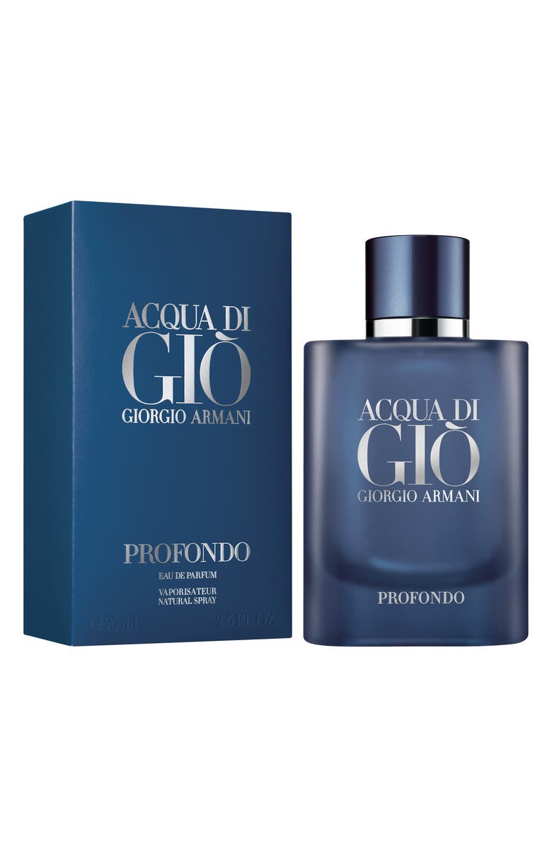 ARMANI beauty Acqua di Gio Profondo Eau de Parfum, Alternate, color, 