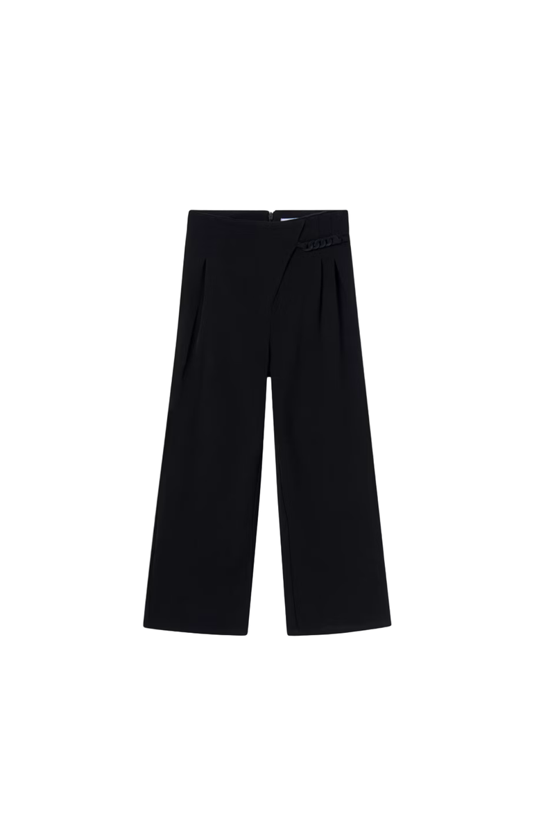 Mayoral Straight Trousers, Main, color, Black