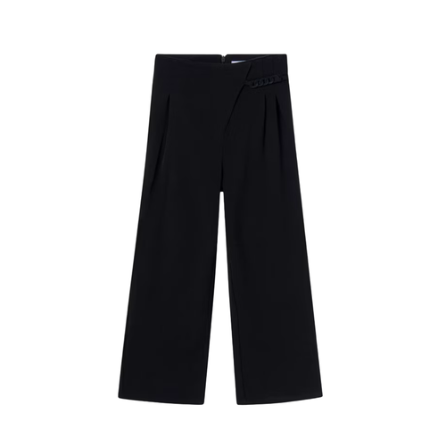 Mayoral Chain-detail Trousers In Black