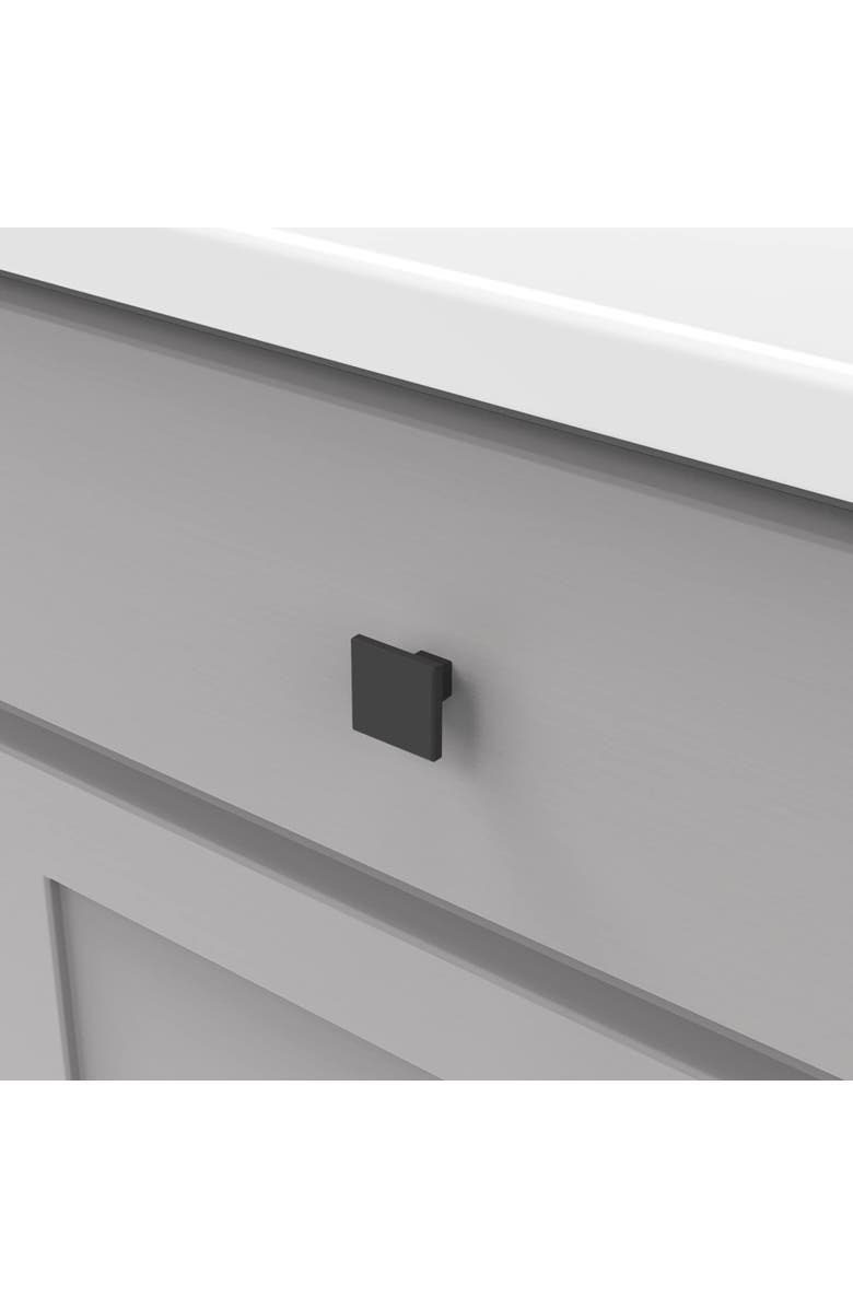 Heritage Designs Cabinet Knobs 10Pk, Alternate, color, Black