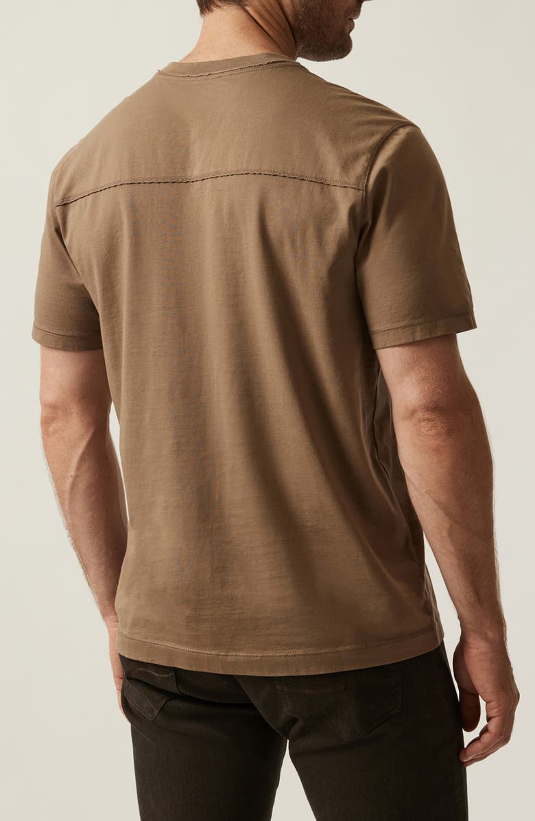 34 Heritage Deconstructed V-Neck Pima Cotton T-Shirt, Alternate, color, Shitake