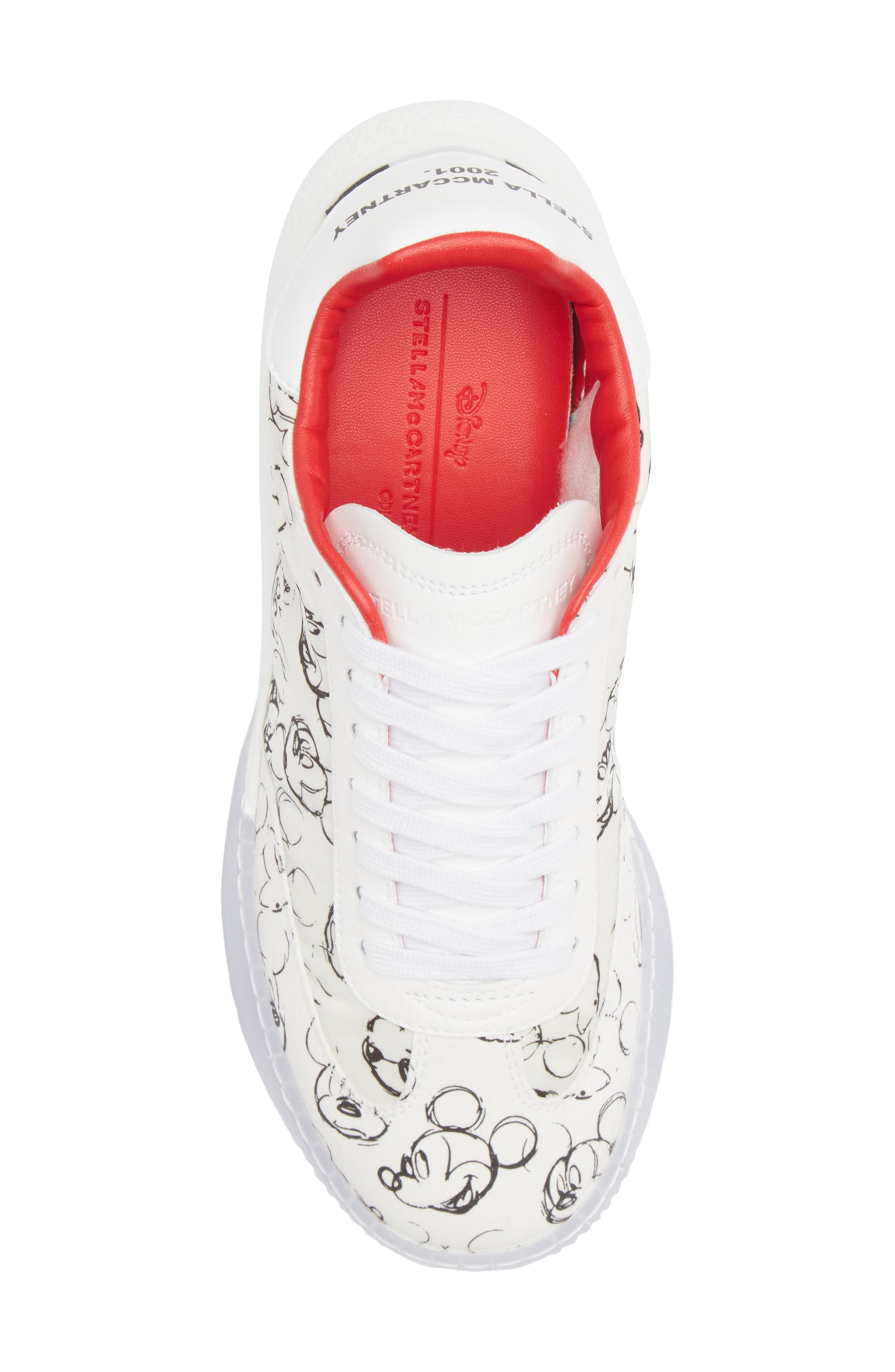 Stella McCartney x Disney Mickey Mouse Loop Sneaker, Alternate, color, 