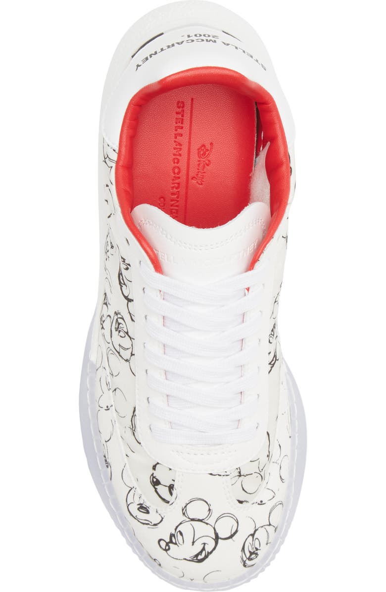 Stella McCartney x Disney Mickey Mouse Loop Sneaker, Alternate, color,