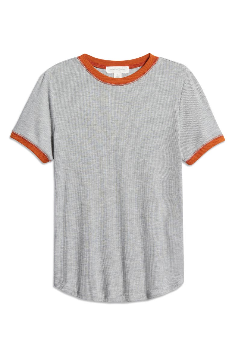 Treasure & Bond Ringer Tee, Alternate, color,