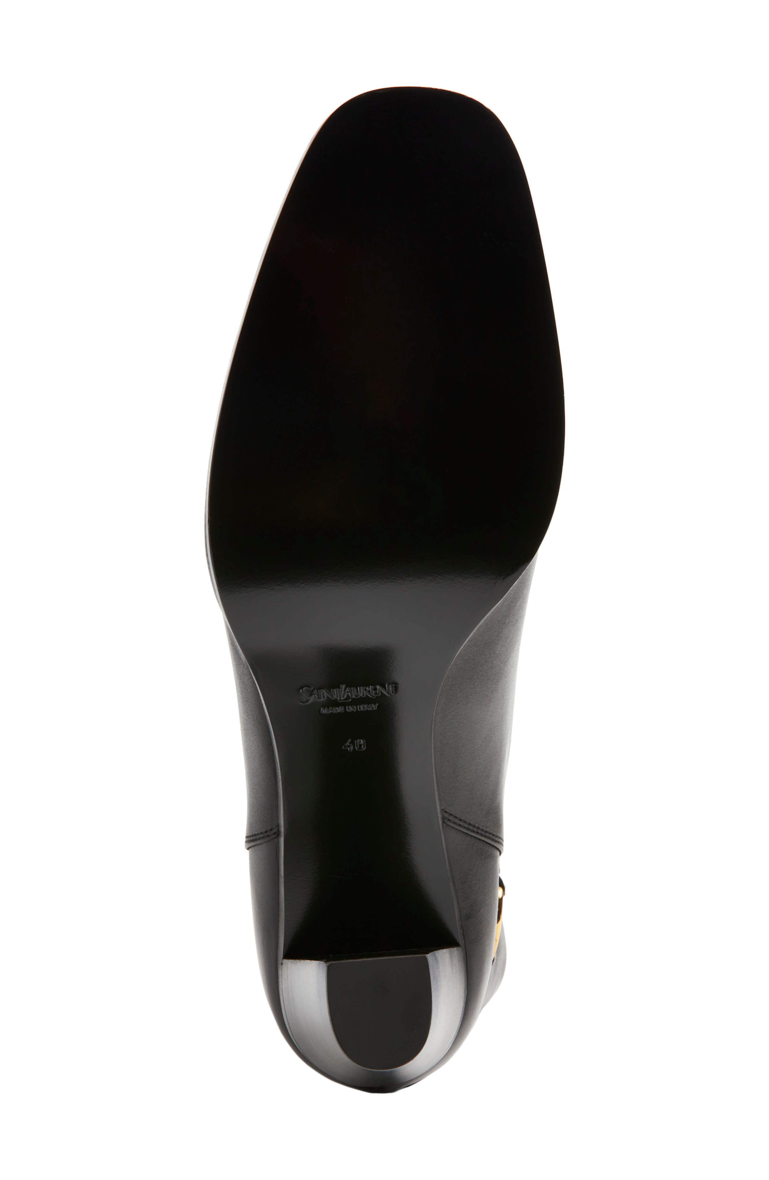 Saint Laurent Sulpice Bootie, Alternate, color, Noir