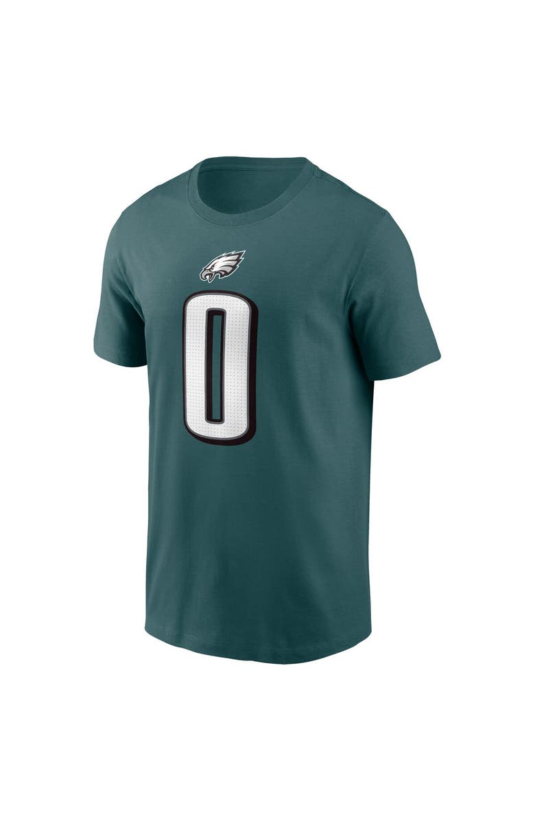 Nike Men's Nike D'Andre Swift Midnight Green Philadelphia Eagles Player Name & Number T-Shirt, Alternate, color, 