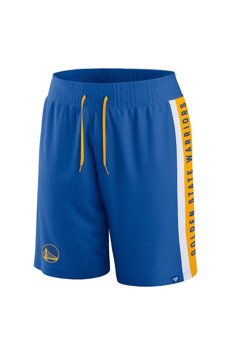 FANATICS Men's Fanatics Branded Royal Golden State Warriors Referee Iconic Mesh Shorts, Alternate, color, Royal