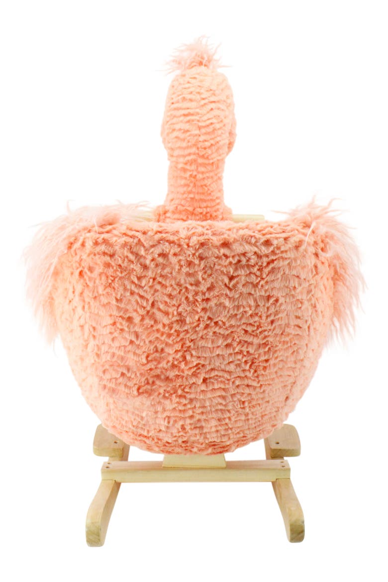 Soft Landing™ Flamingo JoyRides™ Rocker, Alternate, color, CORAL