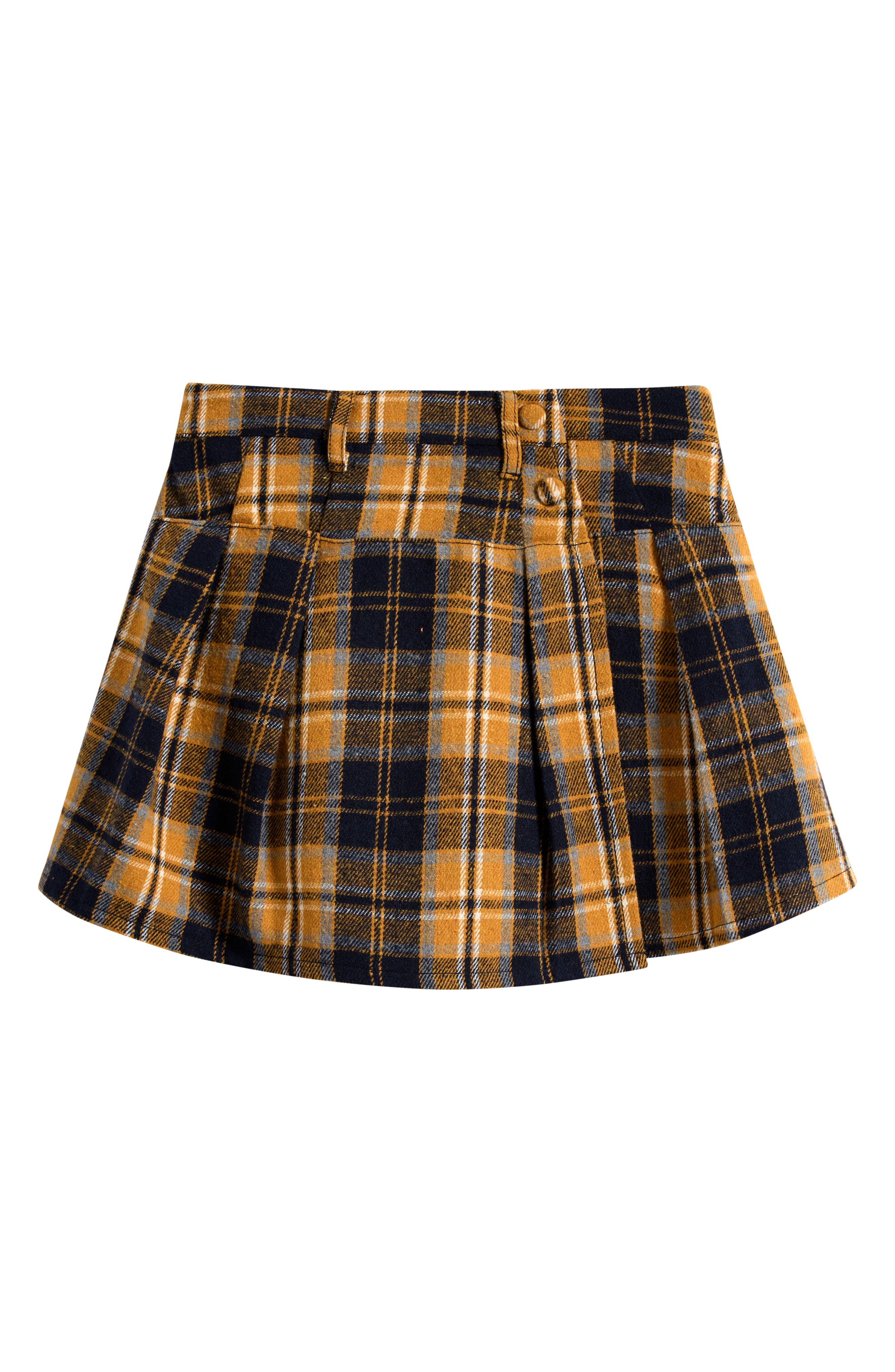Tractr Kids' Pleated Skirt with Shorts Liner