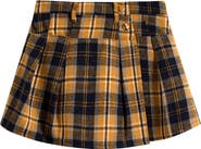 Tractr Kids' Pleated Skirt with Shorts Liner