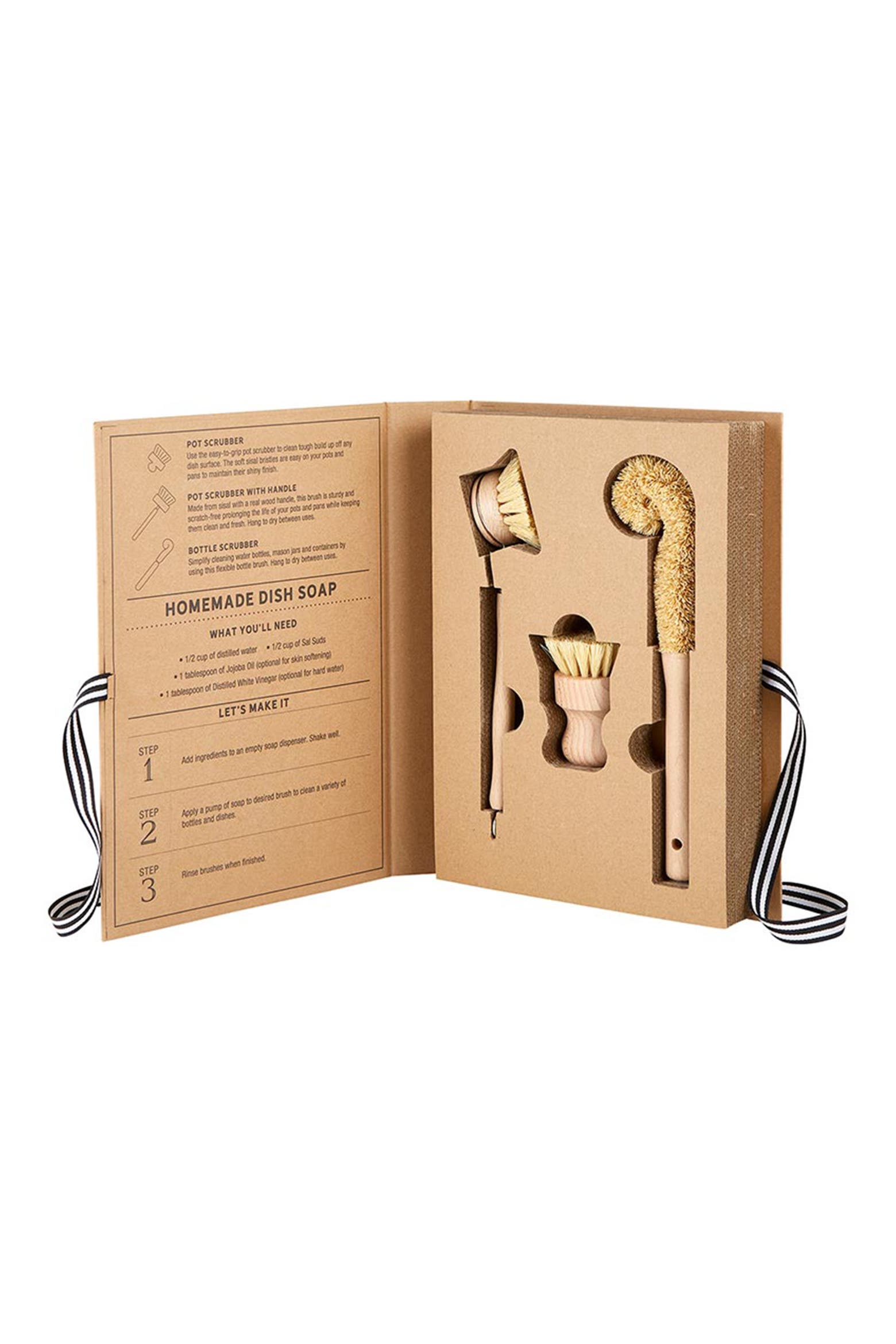 Creative Cookbook Storage CREATIVE BRANDS Cleaning Brushes Book Box | Nordstromrack