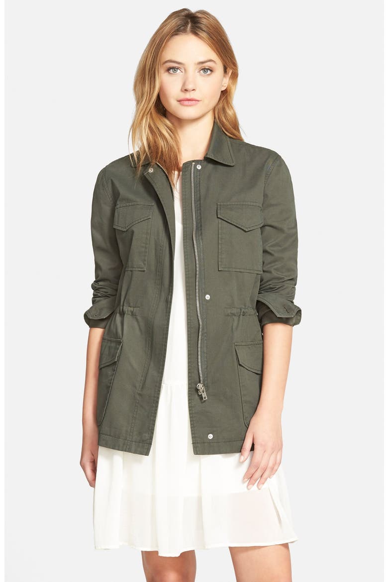 'Presidio' Military Jacket (Nordstrom Exclusive), Main, color, ARMY GREEN