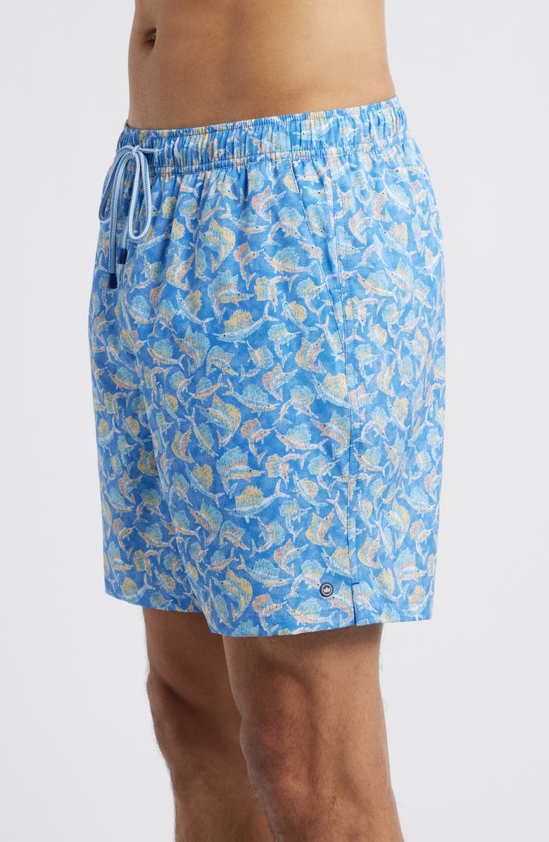 Peter Millar Tackle the Day Swim Trunks, Alternate, color, 