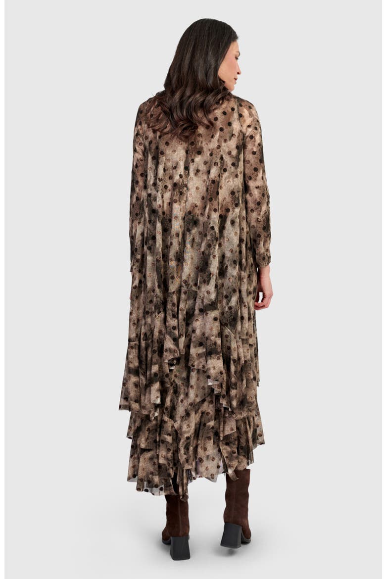 Frond Mesh Tunic, Alternate, color, Aquarelle