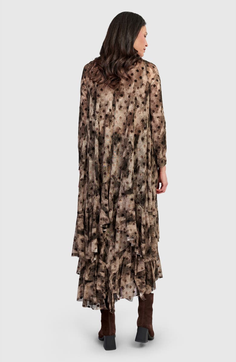 Alembika Frond Mesh Tunic, Alternate, color, Aquarelle