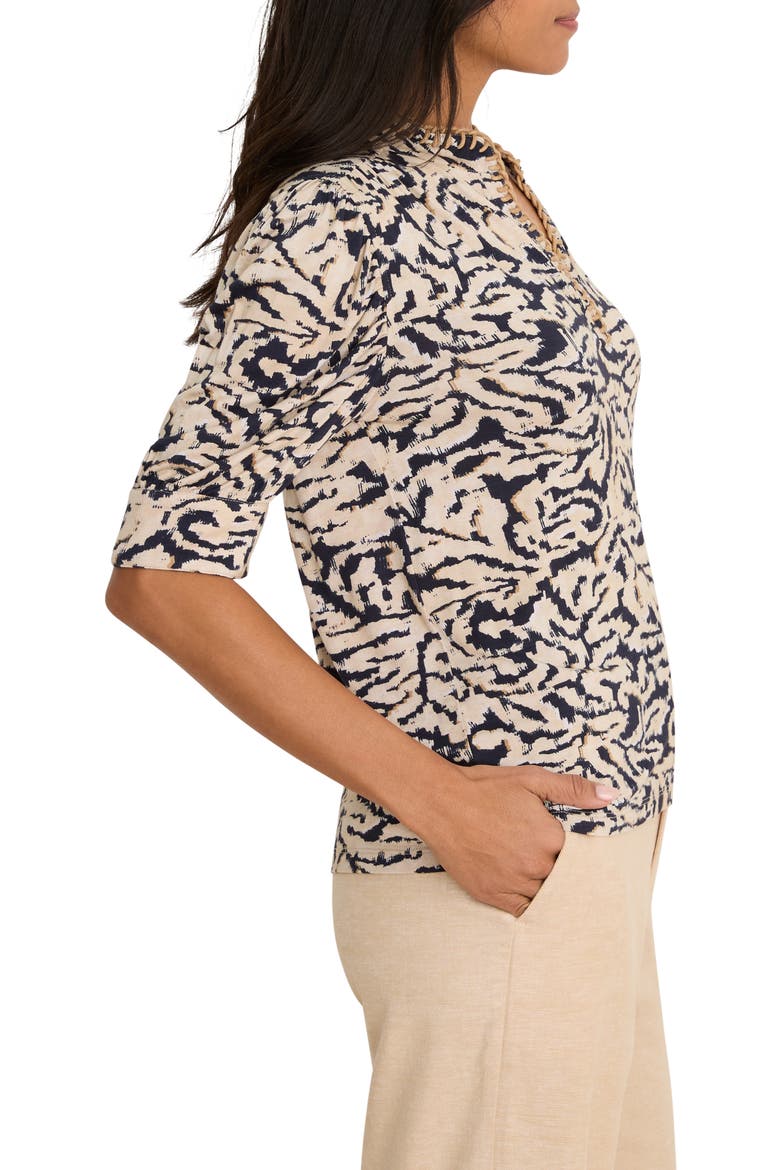 Contrast Swirl Top, Alternate, color, NEUTRAL MULTI