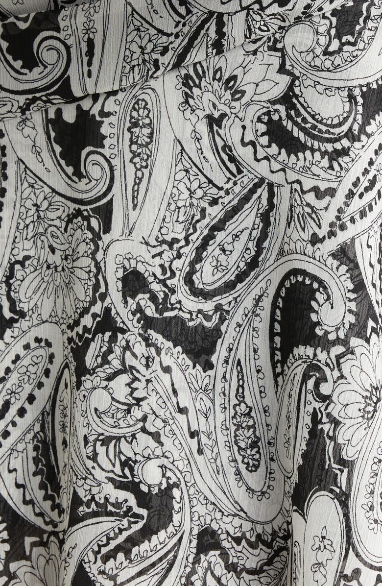 Tahari ASL Print Ruched Maxi Dress, Alternate, color,