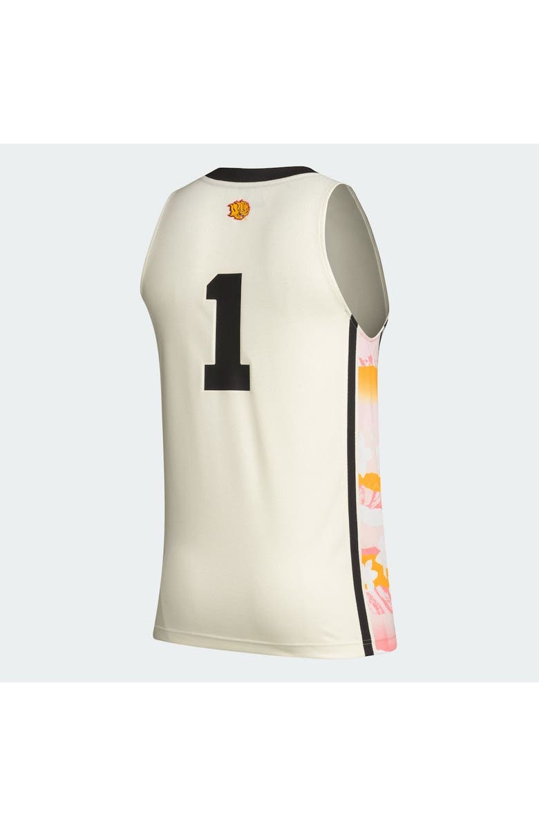 adidas Men's adidas #1 Khaki Arkansas Pine Bluff Golden Lions Honoring Black Excellence Basketball Jersey, Alternate, color, Khaki