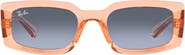 Ray-Ban Kiliane 54mm Gradient Pillow Sunglasses