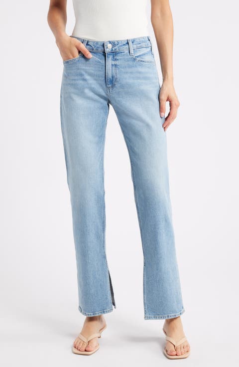 Celeste Jolene Pocket Straight Leg Jeans (Wrenley Distressed)
