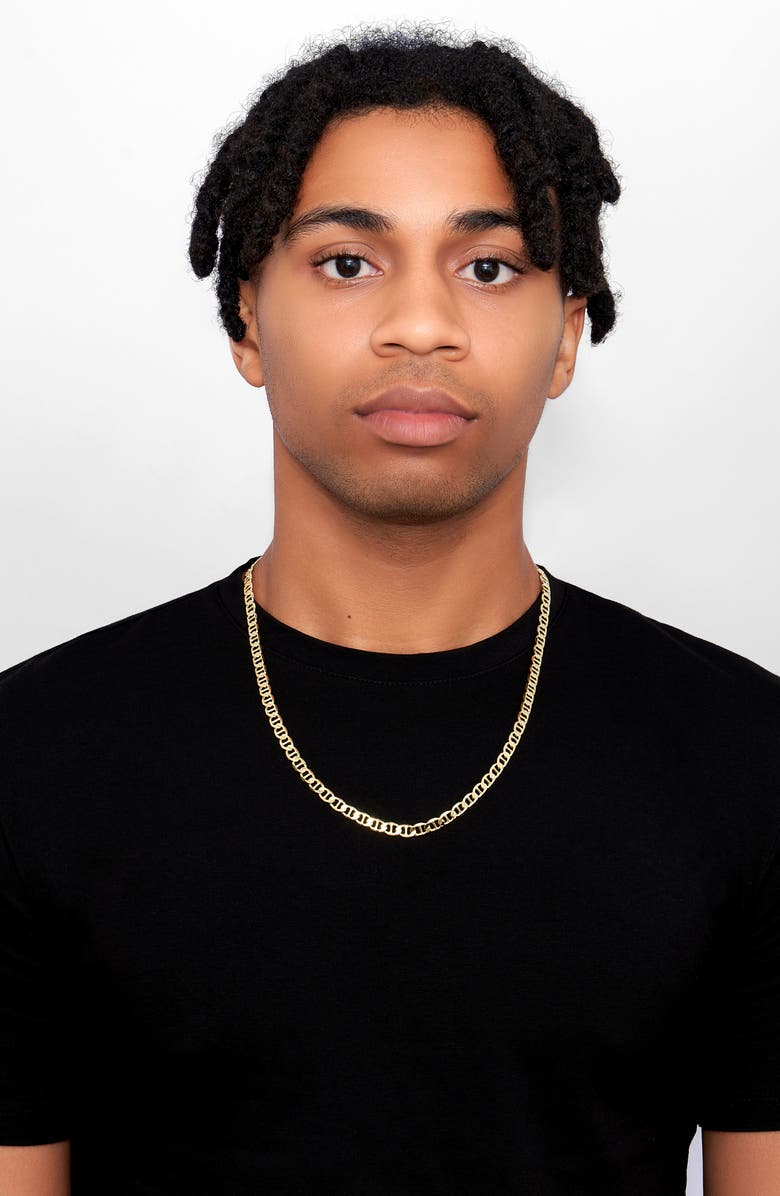 Adornia Men's Water Resistant Mariner Chain Necklace, Alternate, color,