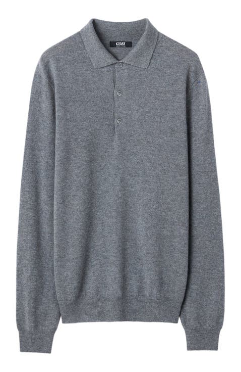 Essential Cashmere Polo Sweater