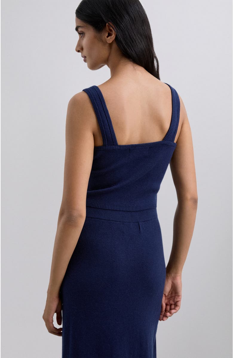 Scalpers Casualknit Top, Alternate, color, Navy