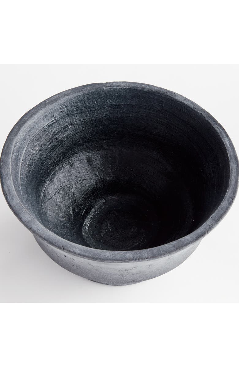 Napa Home & Garden Cedric Decorative Footed Bowl, Main, color, Black