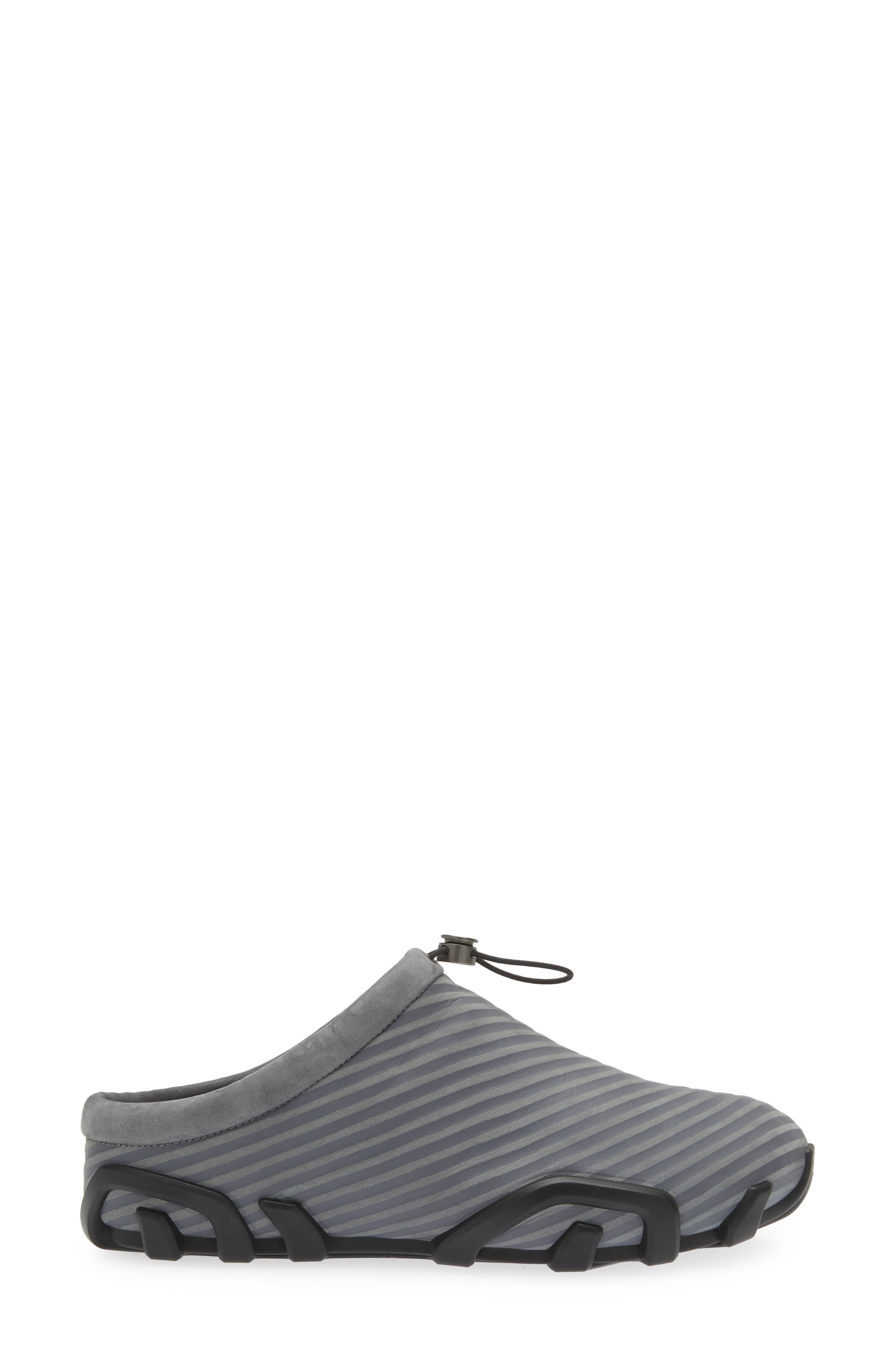 at.kollektive x Kiko Kostadinov Saida Stripe Mule, Alternate, color, STEEL GRAY/ STEEL GRAY 91303