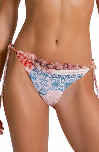 American Fit Ruffle Side Tie Bikini Bottoms