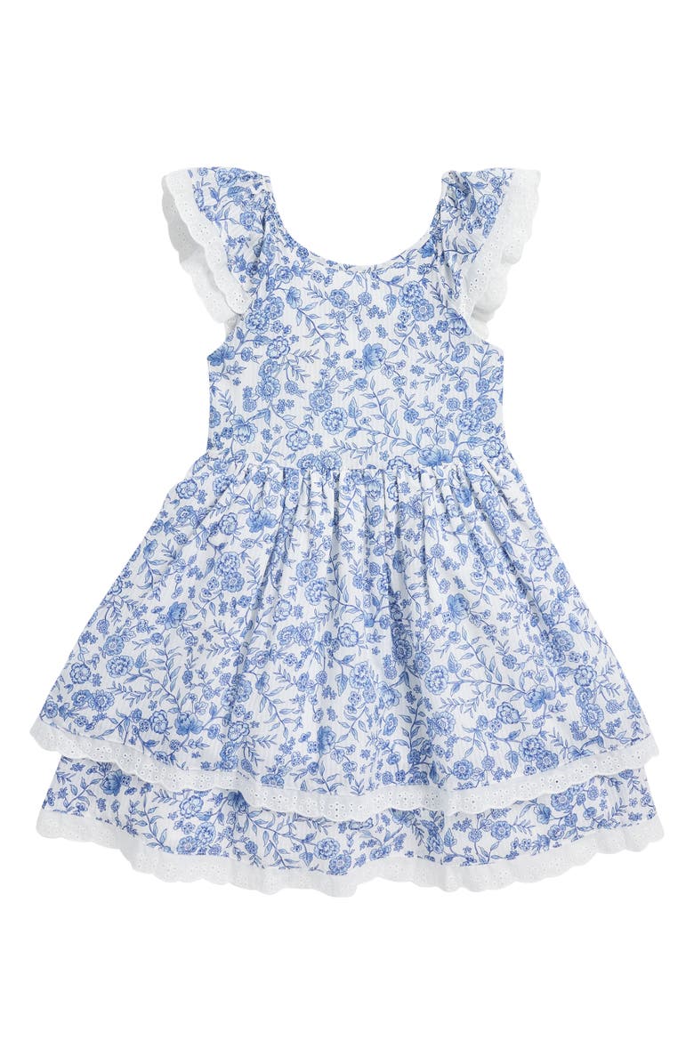 Pippa & Julie Kids' Joyce Cotton Sundress, Main, color,