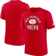 Nike Men's Nike Scarlet San Francisco 49ers Favorable Timeline Tri-Blend T-Shirt