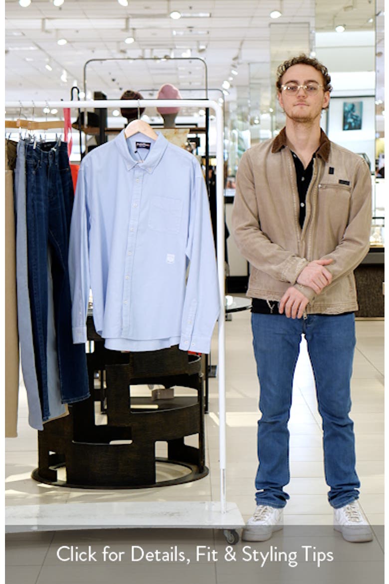 Relaxed Franklin Garment Dye Button-Down Shirt video