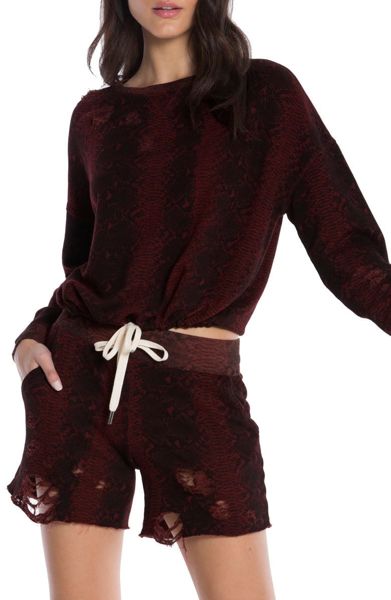 n:PHILANTHROPY Olympia Distressed Sweatshirt, Main, color,