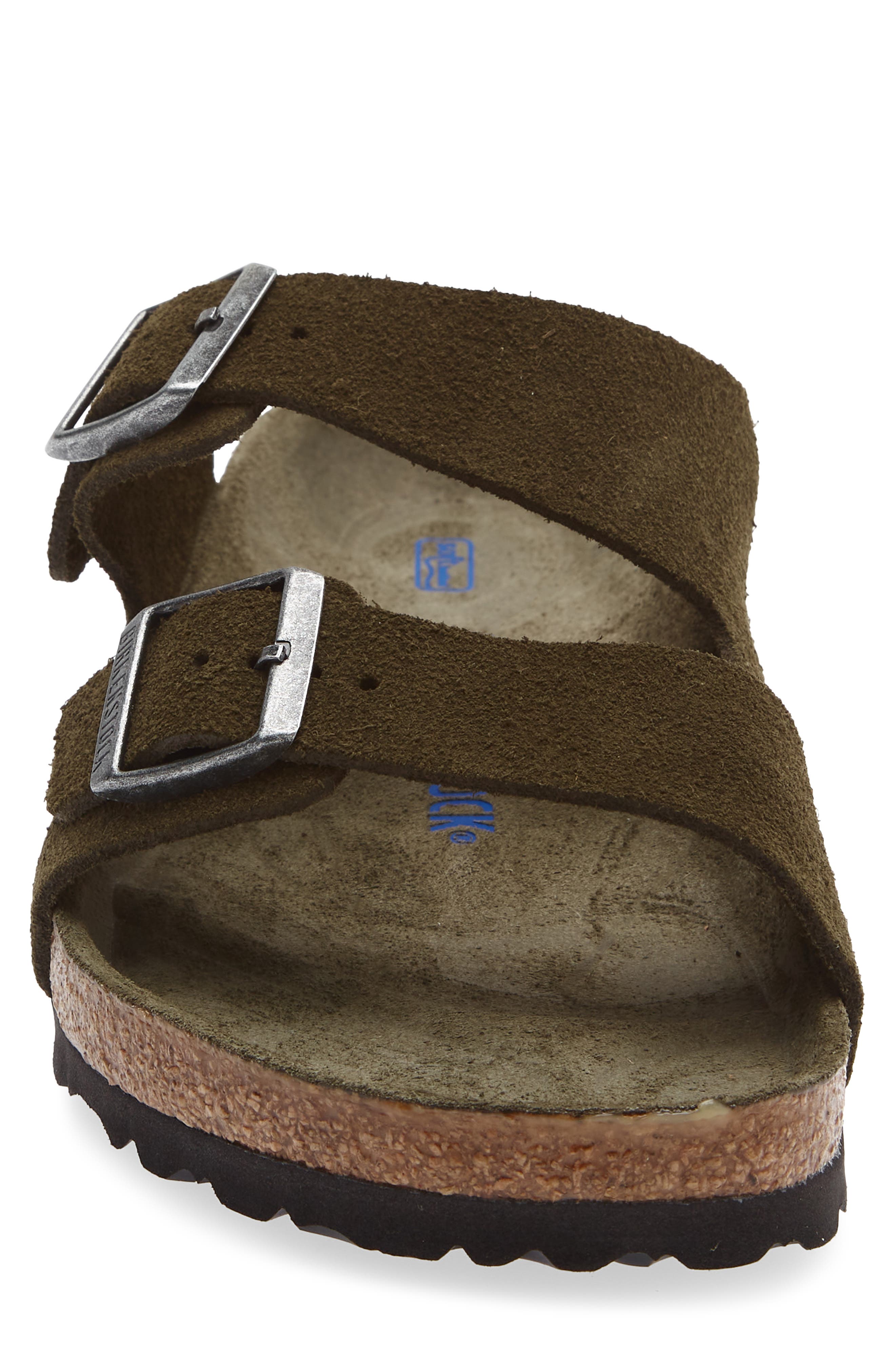 Arizona Soft Slide Sandal, Alternate, color, THYME GREEN